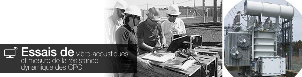 Agence Manufacturière Odyssée inc. - Essais de vibro-acoustiques et mesure de la résistance dynamique des CPC